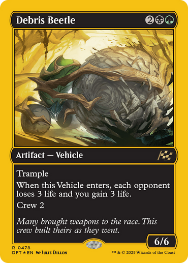 Debris Beetle (First-Place Foil) [Aetherdrift]