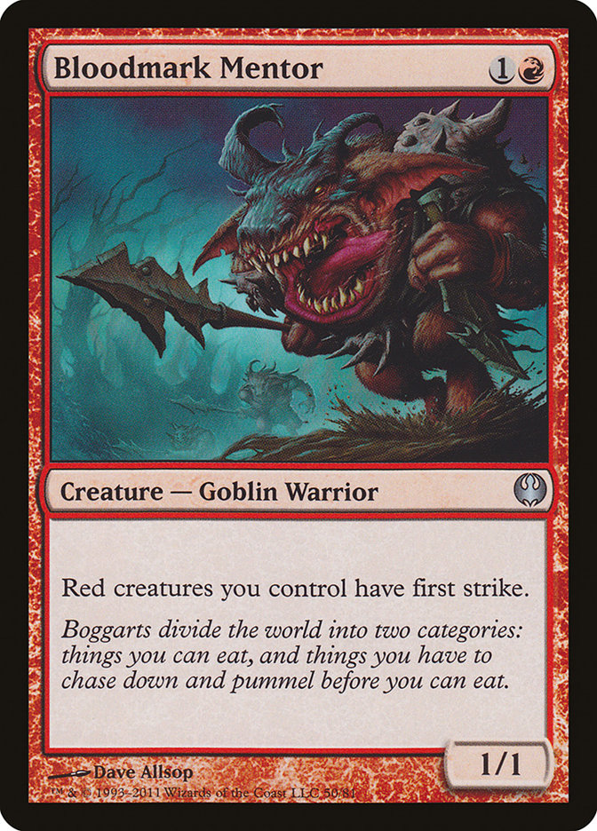 Bloodmark Mentor [Duel Decks: Knights vs. Dragons] 