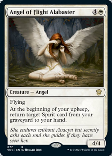 Angel of Flight Alabaster [Innistrad: Crimson Vow Commander] 