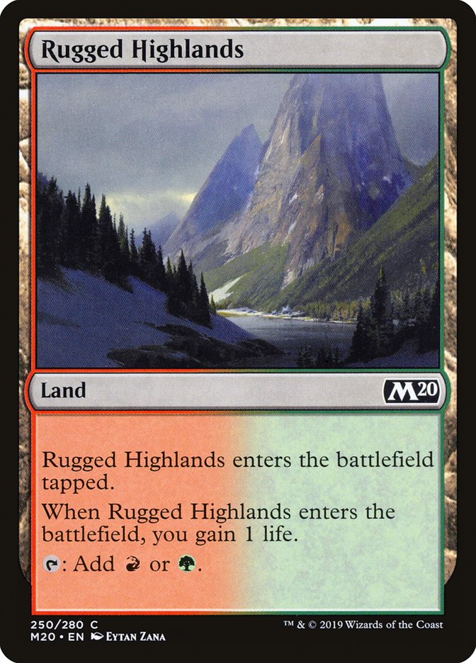 Rugged Highlands [Core Set 2020] 