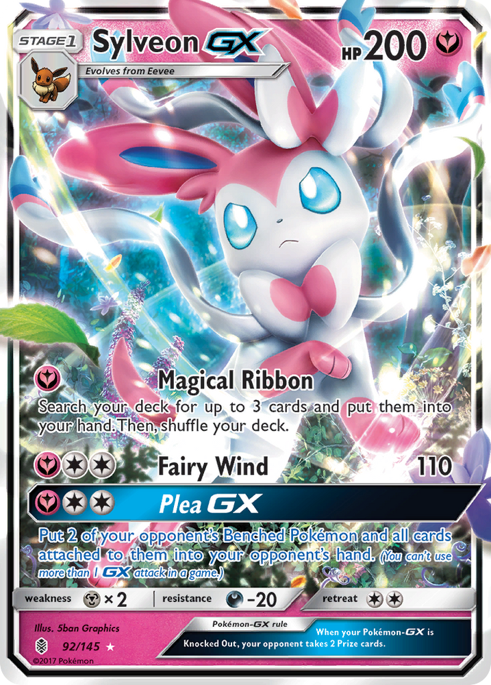 Sylveon GX (92/145) [Sun &amp; Moon: Guardians Rising] 