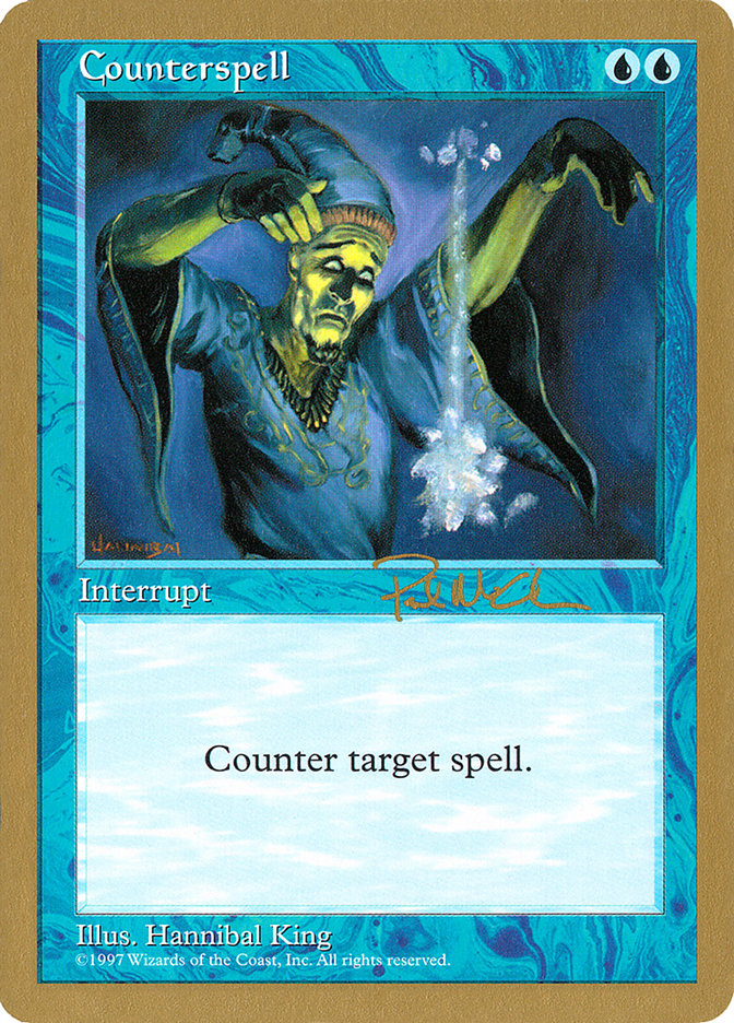 Counterspell (Paul McCabe) [World Championship Decks 1997] 