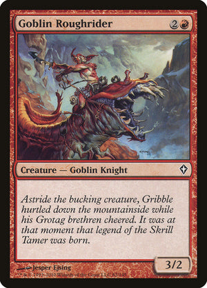Goblin Roughrider [Worldwake] 