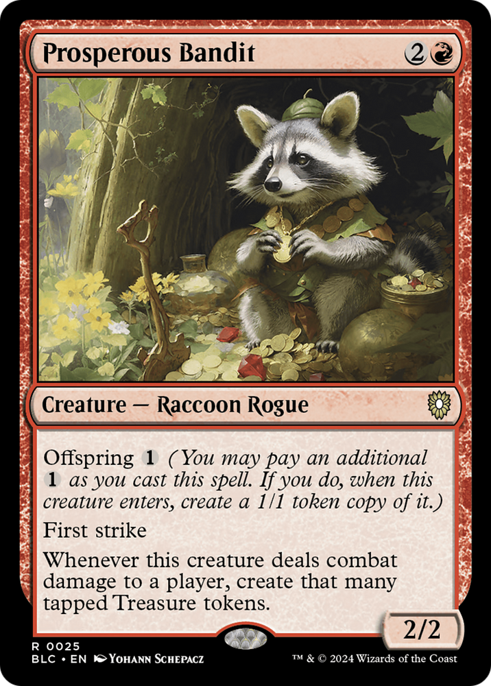 Prosperous Bandit [Bloomburrow Commander] 