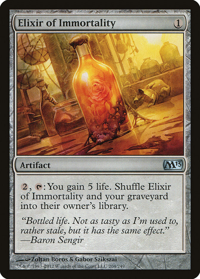 Elixir of Immortality [Magic 2013] 