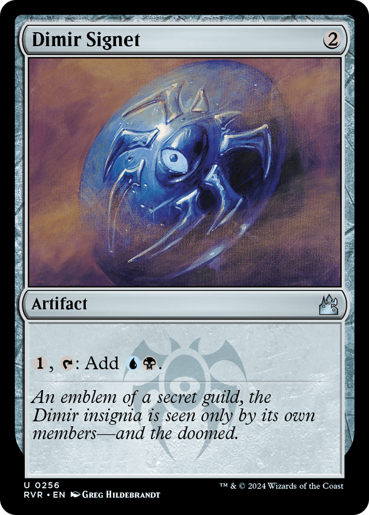 Dimir Signet [Ravnica Remastered] 