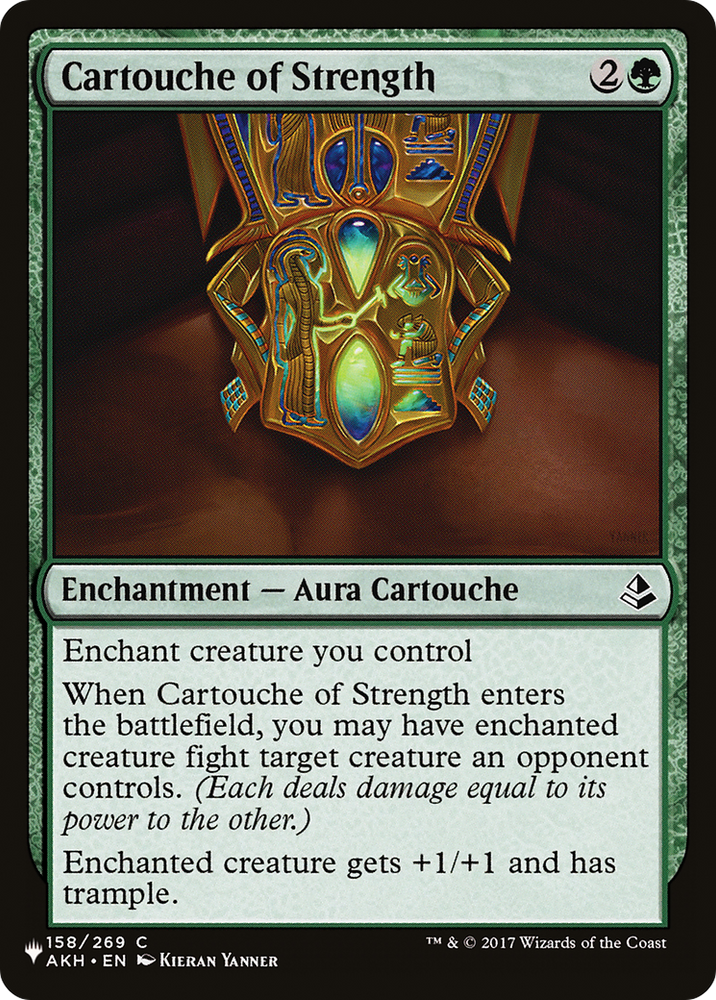 Cartouche of Strength [The List]