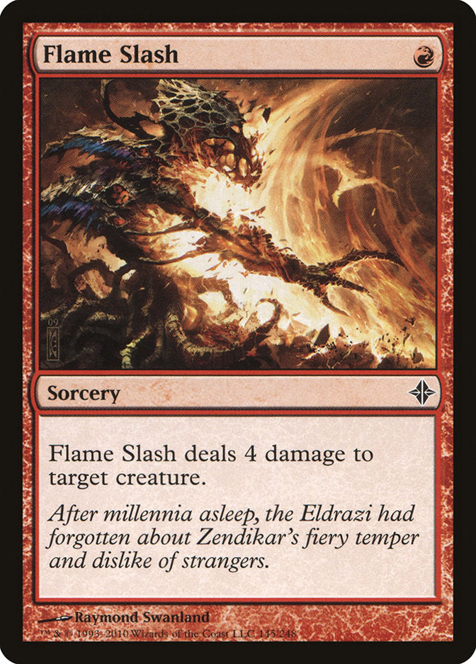 Flame Slash [Rise of the Eldrazi] 