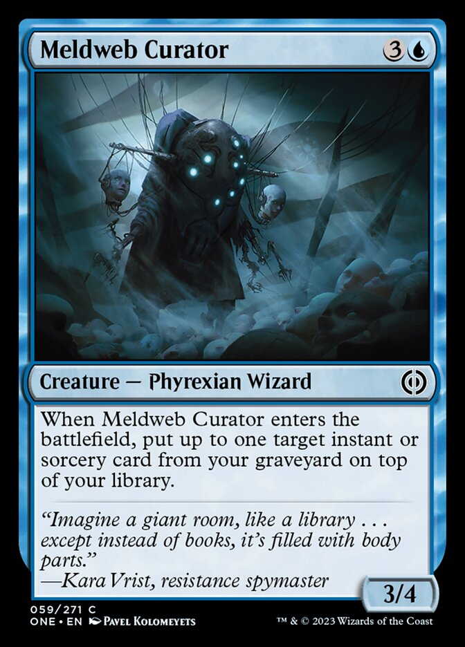 Meldweb Curator [Phyrexia: All Will Be One] 