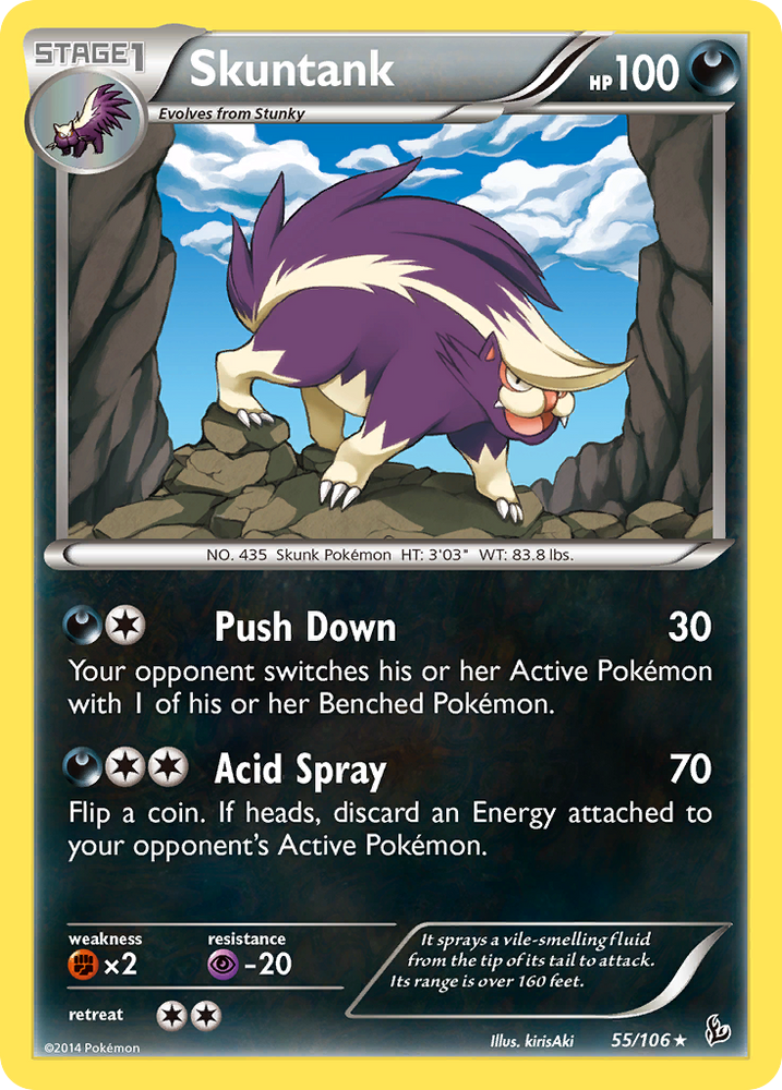 Skuntank (55/106) [XY: Flashfire] 