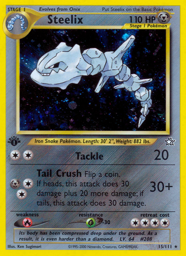 Steelix (15/111) [Neo Genesis 1st Edition] 