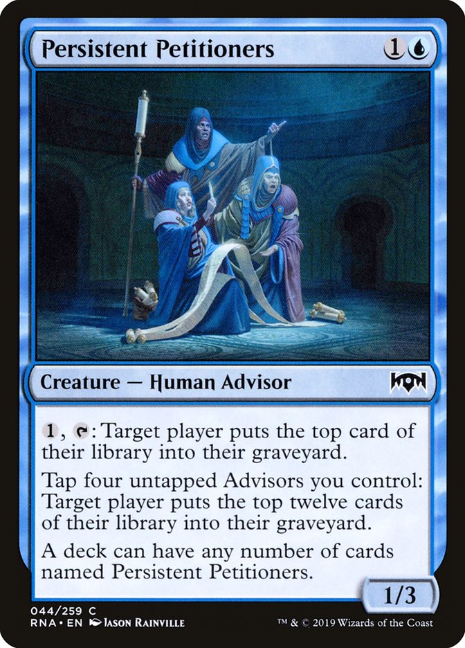 Persistent Petitioners [Ravnica Allegiance] 