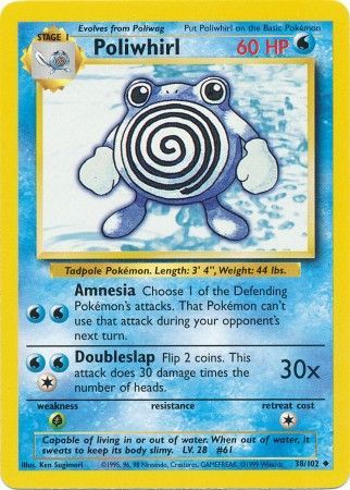 Poliwhirl (38/102) [Base Set Unlimited] 