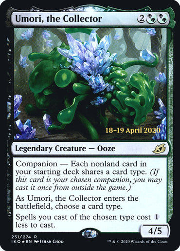 Umori, the Collector [Ikoria: Lair of Behemoths Prerelease Promos] 