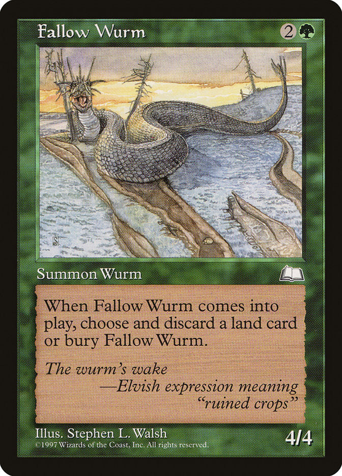 Fallow Wurm [Weatherlight] 