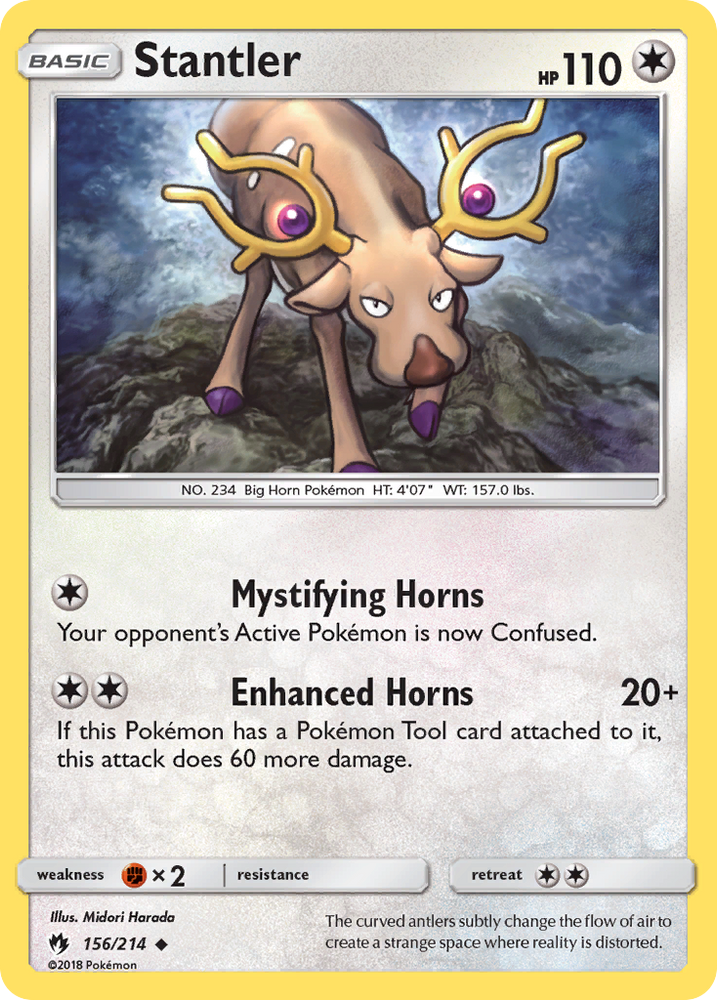 Stantler (156/214) [Sun &amp; Moon: Lost Thunder] 