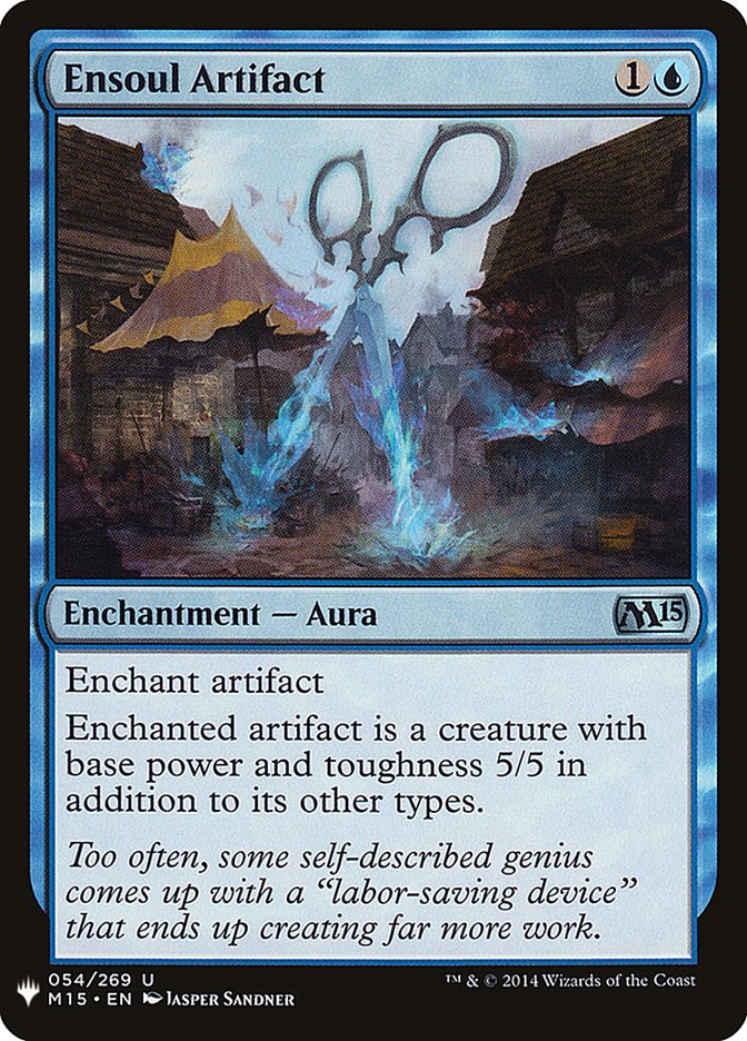 Ensoul Artifact [Mystery Booster] 