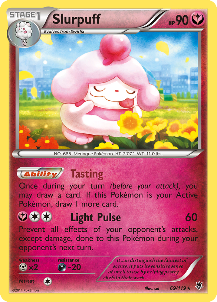 Slurpuff (69/119) [XY: Phantom Forces] 