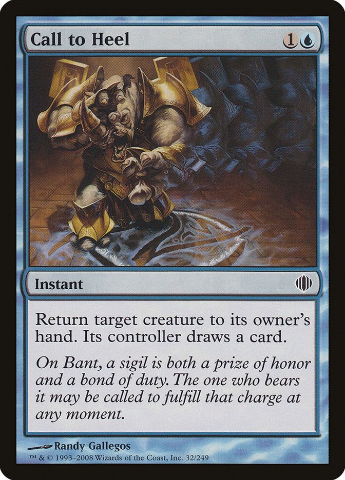 Call to Heel [Shards of Alara] 