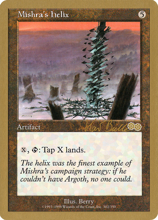 Mishra's Helix (Kai Budde) [World Championship Decks 1999] 