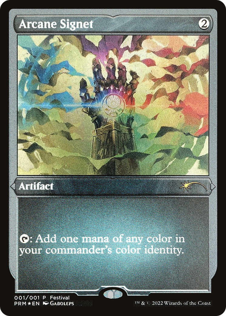 Arcane Signet (Foil Etched) [30th Anniversary Promos] 