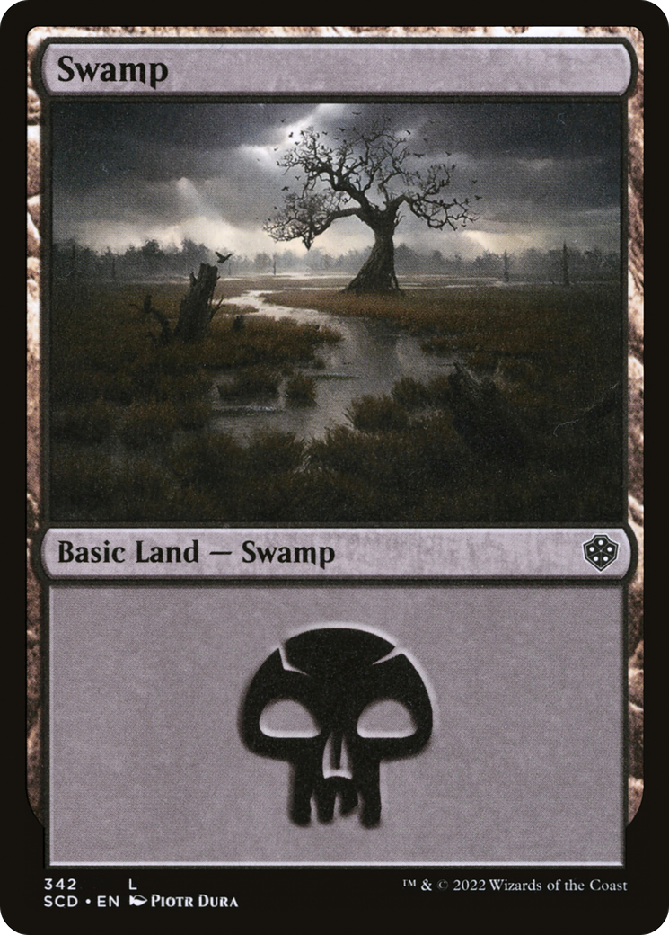 Swamp (342) [Starter Commander Decks]