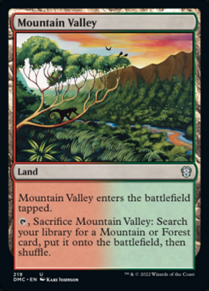 Mountain Valley [Dominaria United Commander] 
