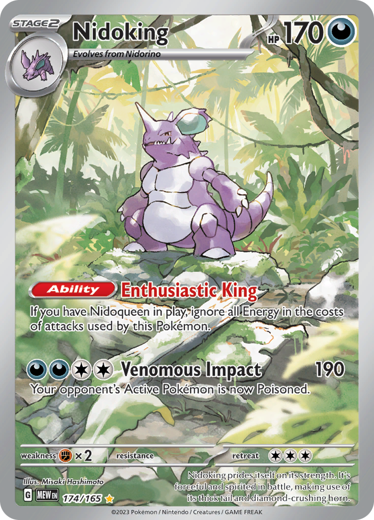 Nidoking (174/165) [Scarlet & Violet: 151] 