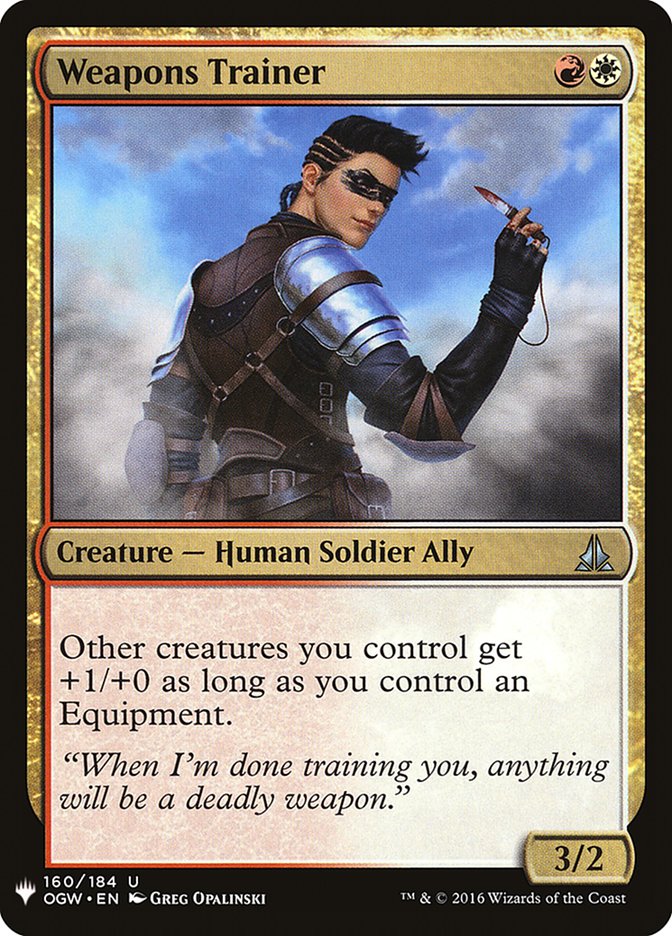 Weapons Trainer [Mystery Booster] 