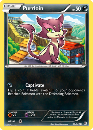 Purrloin (90/149) [Black &amp; White: Boundaries Crossed] 