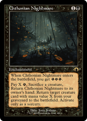 Chthonian Nightmare (Retro) [Modern Horizons 3] 