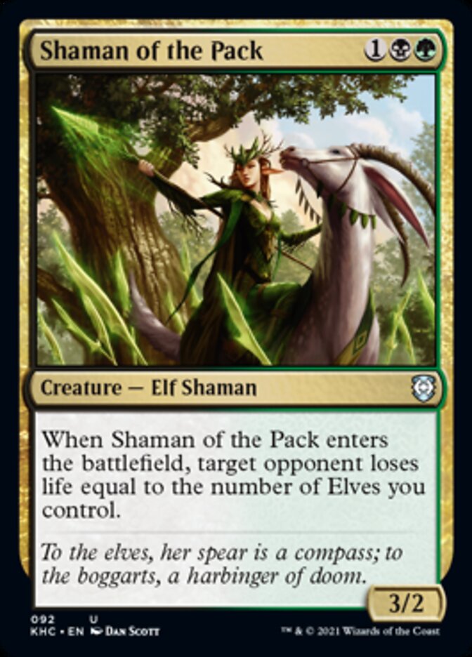 Shaman of the Pack [Kaldheim Commander] 