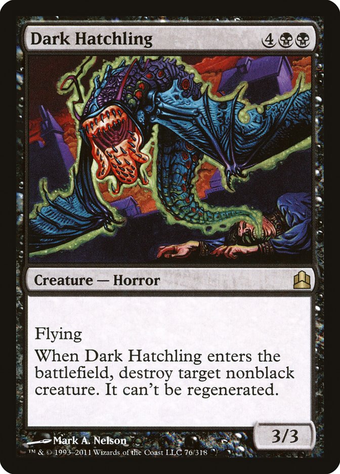 Dark Hatchling [Commander 2011] 