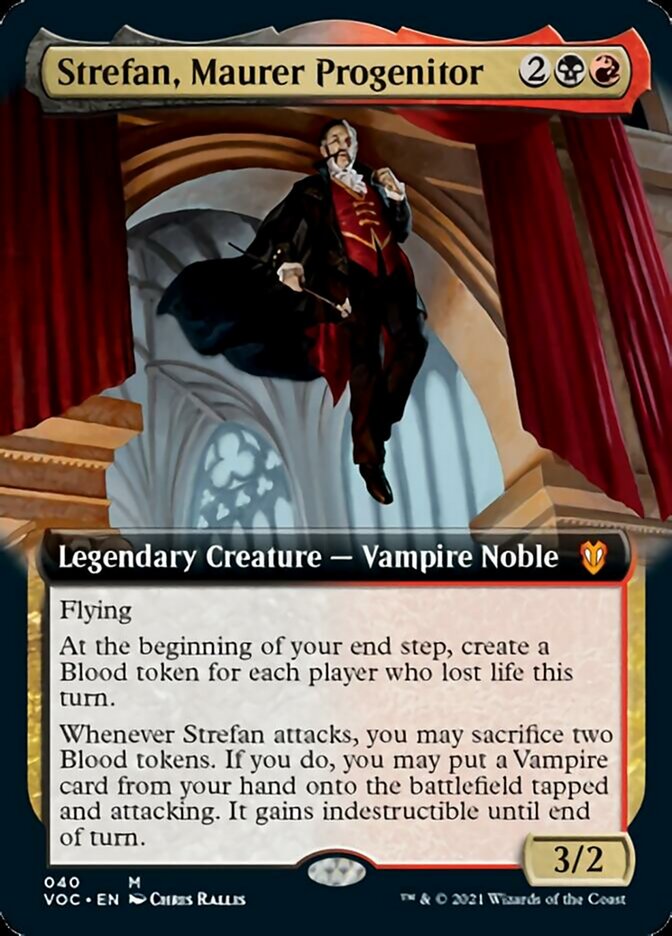 Strefan, Maurer Progenitor (Extended Art) [Innistrad: Crimson Vow Commander] 