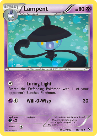 Lampent (59/101) [Black & White: Noble Victories]