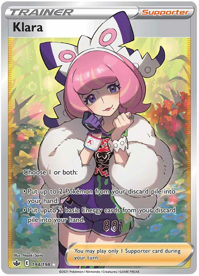 Klara (194/198) [Sword &amp; Shield: Chilling Reign] 