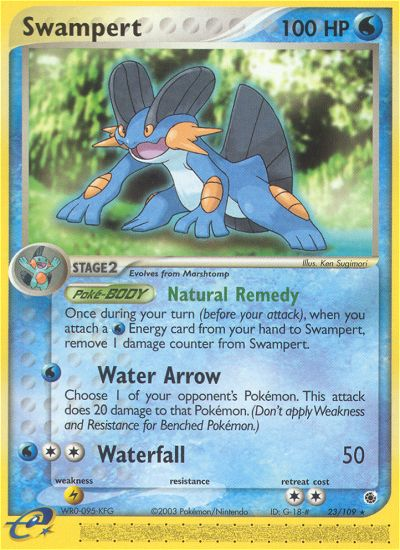 Swampert (23/109) [EX: Ruby & Sapphire]