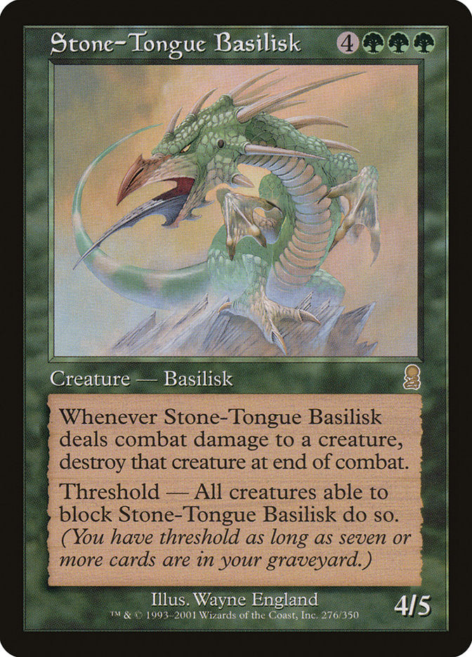 Stone-Tongue Basilisk [Odyssey] 