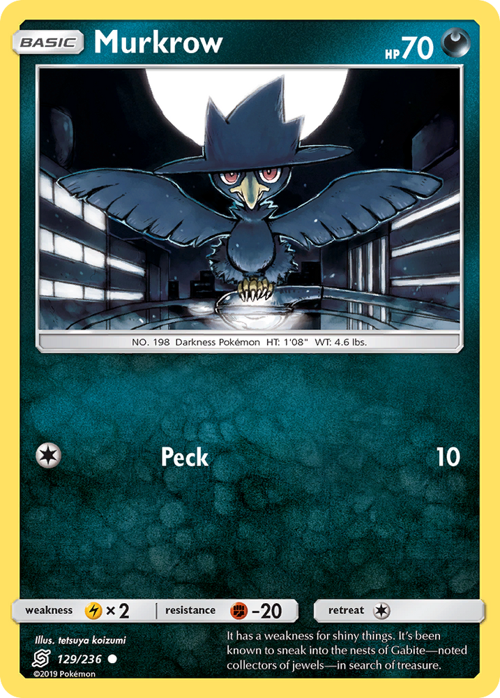 Murkrow (129/236) [Sun & Moon: Unified Minds]