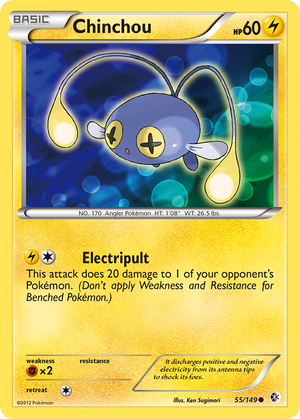 Chinchou (55/149) [Black &amp; White: Boundaries Crossed] 