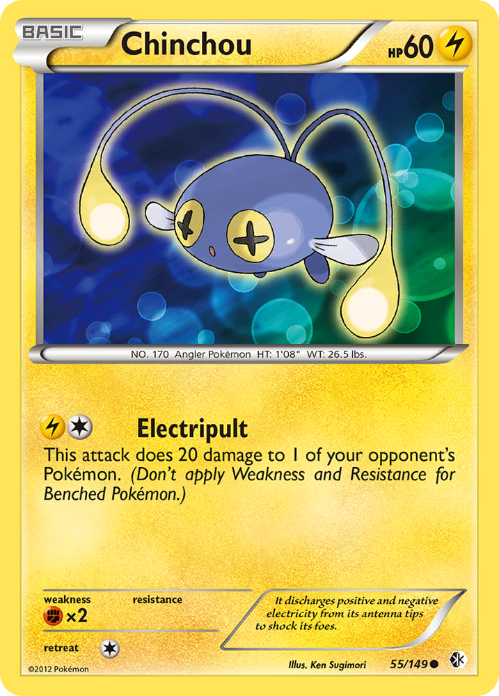 Chinchou (55/149) [Black &amp; White: Boundaries Crossed] 