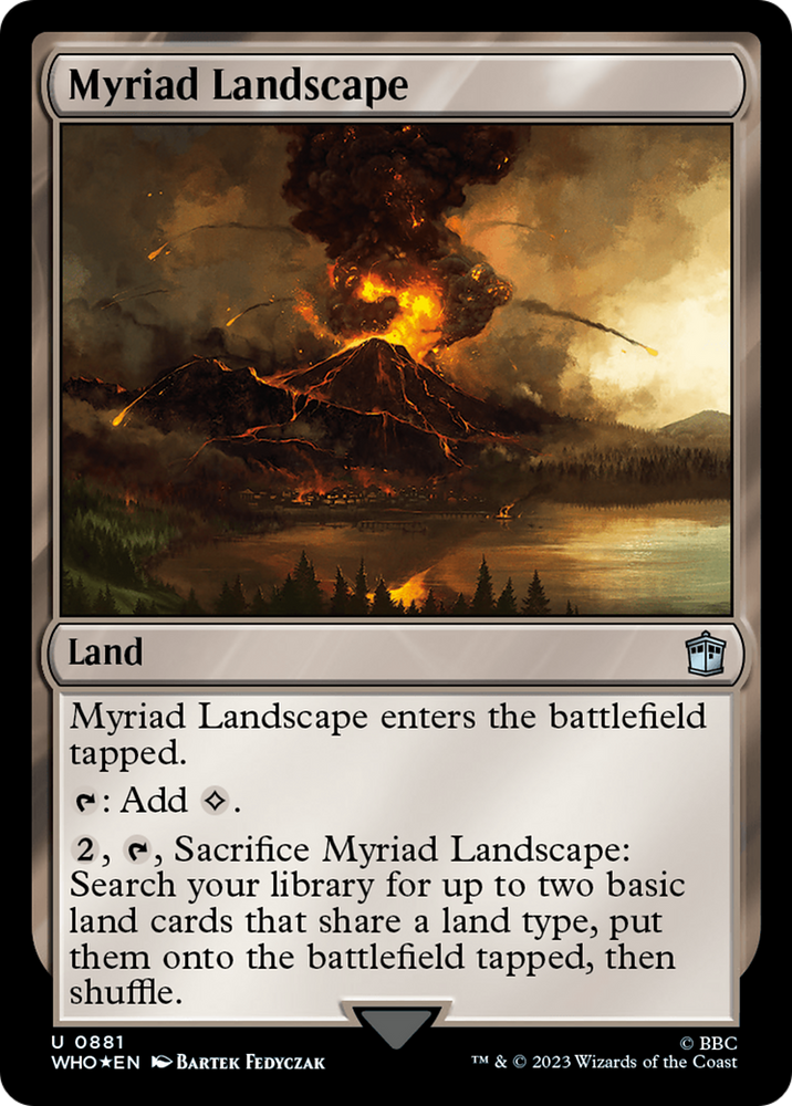 Myriad Landscape (Surge Foil) [Doctor Who] 