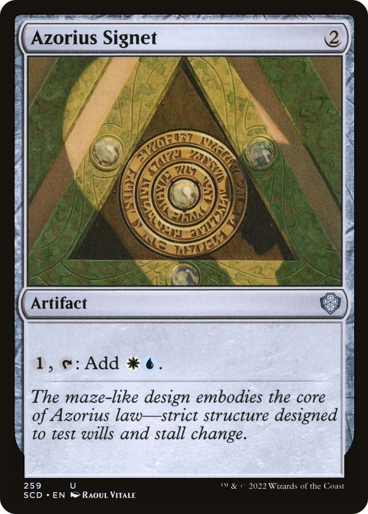 Azorius Signet [Starter Commander Decks] 