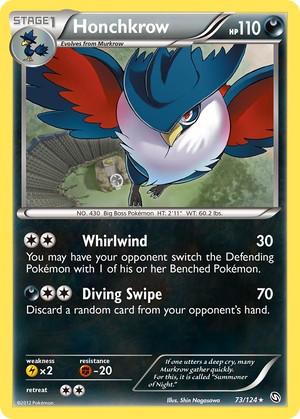 Honchkrow (73/124) [Black &amp; White: Dragons Exalted] 