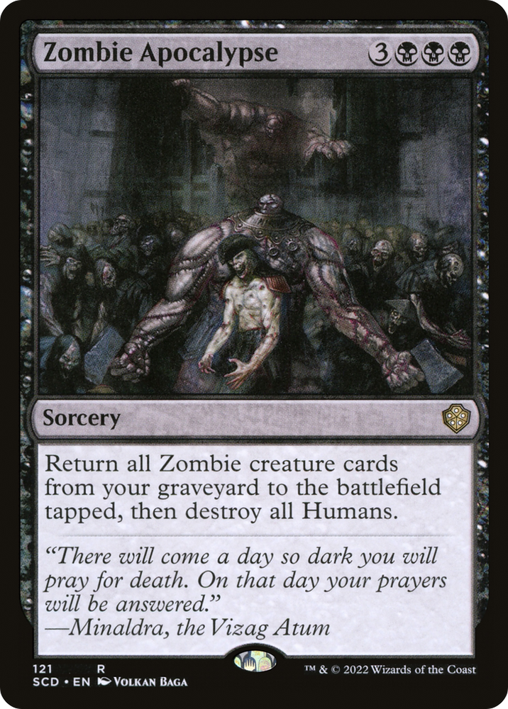 Zombie Apocalypse [Starter Commander Decks] 