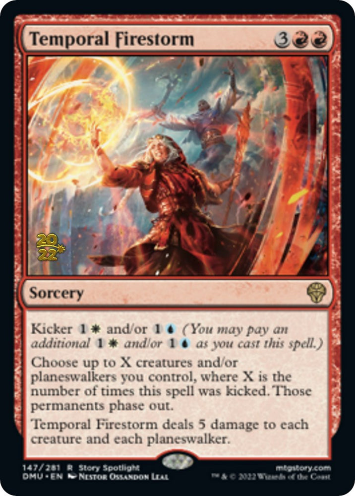 Temporal Firestorm [Dominaria United Prerelease Promos] 