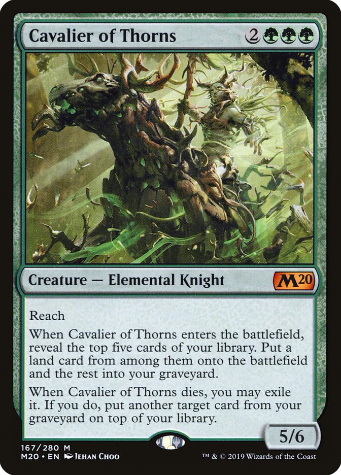 Horseman of Thorns [Core Set 2020] 