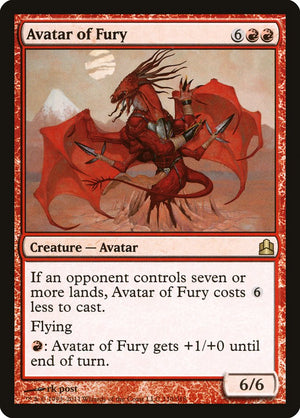 Avatar of Fury [Commander 2011] 