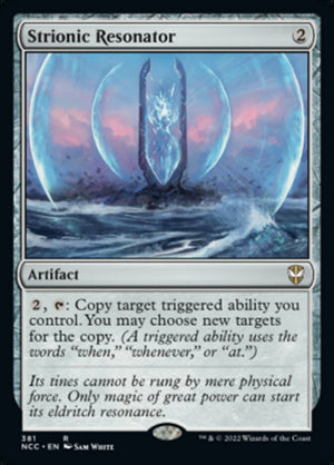 Strionic Resonator [Streets of New Capenna Commander] 