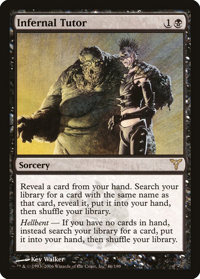 Infernal Tutor [Dissension] 